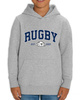  Bluza Gonga Kids Hoodie Rugby Basic Heather Grey