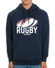 Bluza Gonga Hoodie Rugby Balls French Navy