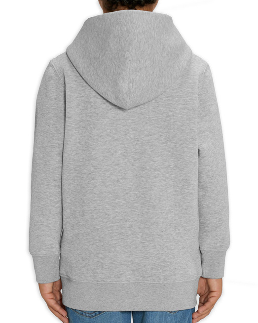  Bluza Gonga Kids Hoodie Rugby Basic Heather Grey