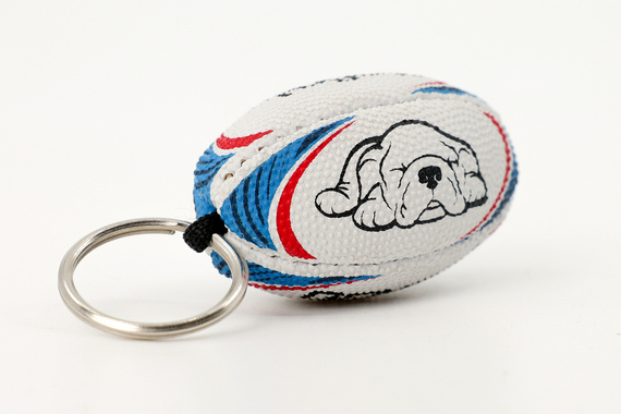 Gonga Keyring Blue/Red