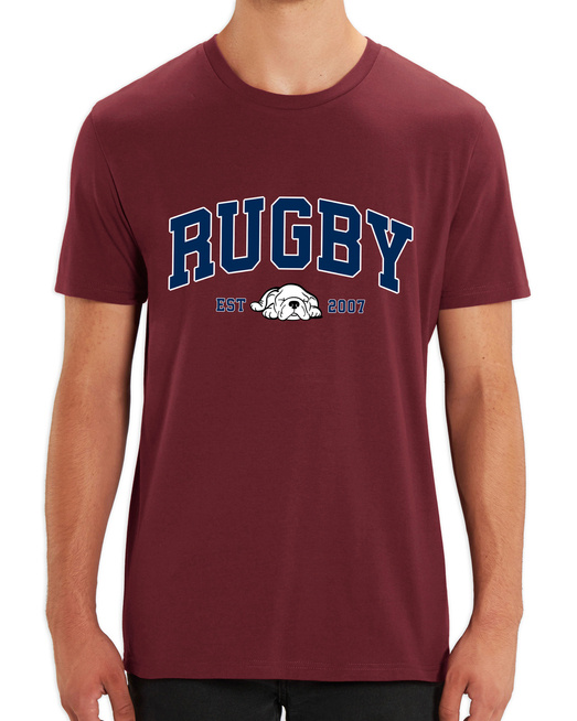 Gonga Unisex Rugby Basic Burgundy