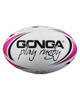 Gonga Rugby Ultima Stripes Neon Pink  size 5 Digi Grip