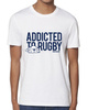 Gonga Unisex Addicted to Rugby White