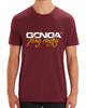 Gonga Unisex Play Rugby Yellow Burgundy