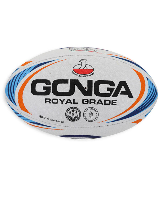 Gonga Rugby Royal Grade RugbyTAG Orange/Blue PZR size 4