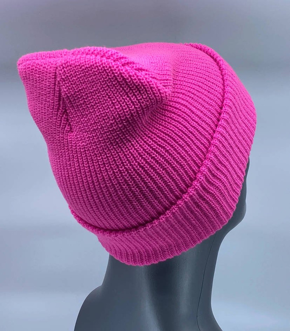 GONGA RIB BEANIE Fuchsia Black box