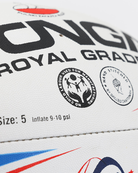 Gonga Rugby Royal Grade RugbyTAG Red PZR size 5