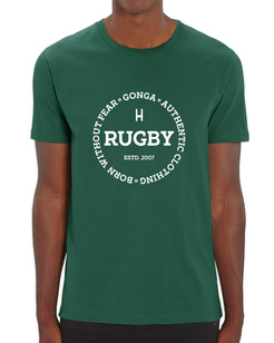 Gonga Unisex Rugby Circle Bottle Green