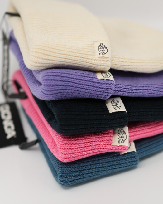 Gonga Cuffed Beanie Unisex Fuchsia