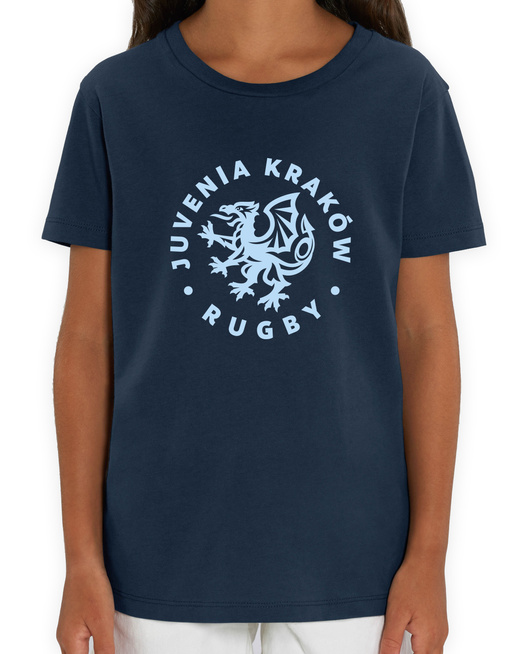 Gonga Koszulka Dziecięca Kids Juvenia Kraków Circle French Navy