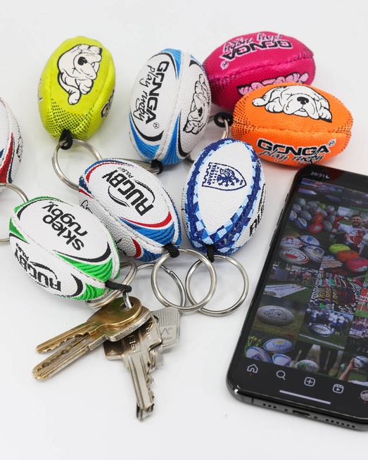 Gonga Keyring Neon Pink