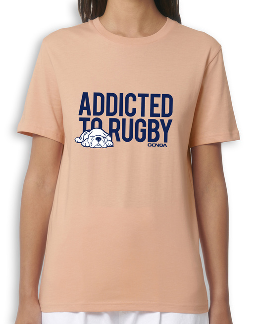 Gonga Unisex Rugby Addicted Fraiche Peche