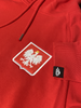 Bluza Gonga Hoodie Rugby Polska Godło Red