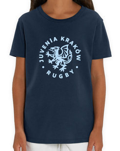 Gonga Koszulka Dziecięca Kids Juvenia Kraków Circle French Navy