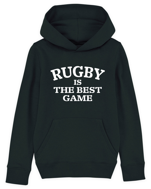 Bluza Gonga Kids Hoodie Rugby Best Black