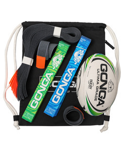 GONGA RUGBYTAG  - zestaw Blue/Green rozm 4