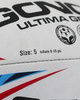 Gonga Rugby Ultima Stripes Blue/Red size 5 Digi Grip
