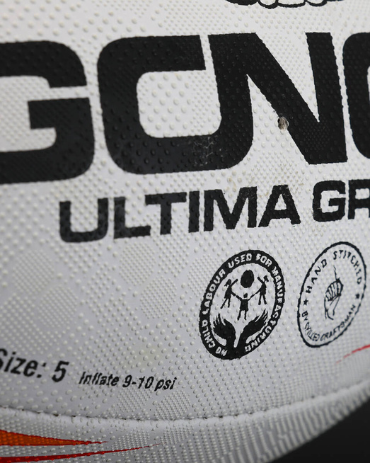 Gonga Rugby Ultima Stripes Red/Yellow size 3 Digi Grip