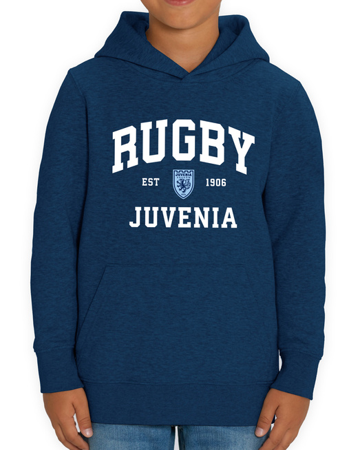  Bluza Gonga Kids Hoodie Juvenia Kraków Basic Black Heather Blue