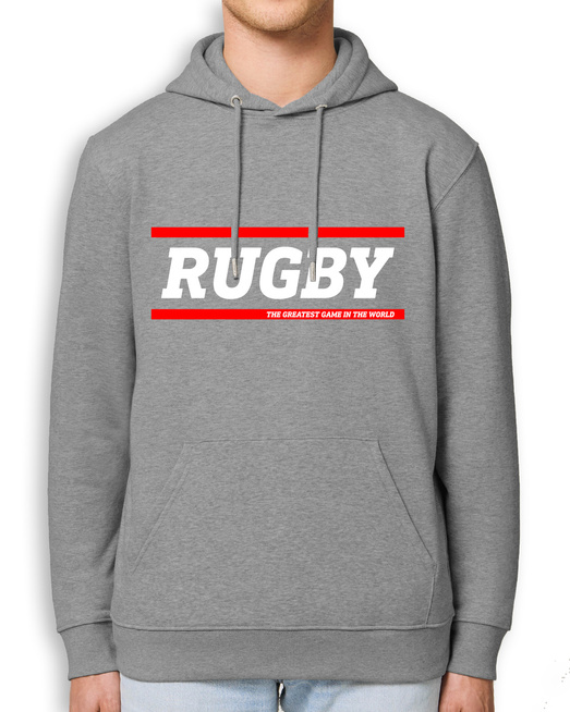 Bluza Gonga Unisex Hoodie Greatest Game Mid Heather Grey