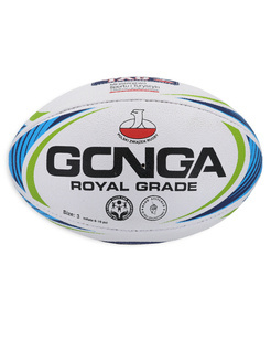 Gonga Rugby Royal Grade RugbyTAG Green/Blue PZR size 3