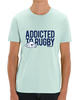 Gonga Unisex Rugby Addicted Navy Caribbean Blue