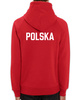 Bluza Gonga Hoodie Rugby Polska Godło Red