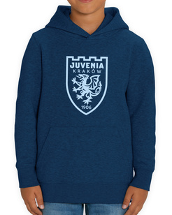 Bluza Gonga Kids Hoodie Juvenia Kraków Basic Blue  Black Heather Blue