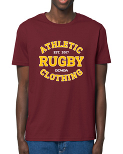 Gonga Unisex Rugby Athletic Yellow Burgundy