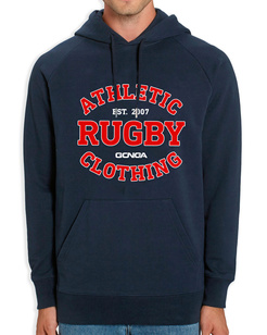 Bluza Gonga Hoodie Rugby Athletic Red French Navy