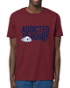 Gonga Unisex Rugby Addicted Navy Burgundy
