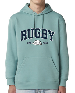 Bluza Gonga Unisex Hoodie Rugby Basic Navy Jojoba