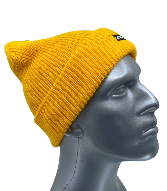 GONGA RIB BEANIE GOLDEN YELLOW box