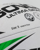 Gonga Rugby Ultima Stripes Green size 5 Digi Grip