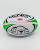 Gonga Rugby Ultima Stripes Green size 5 Digi Grip