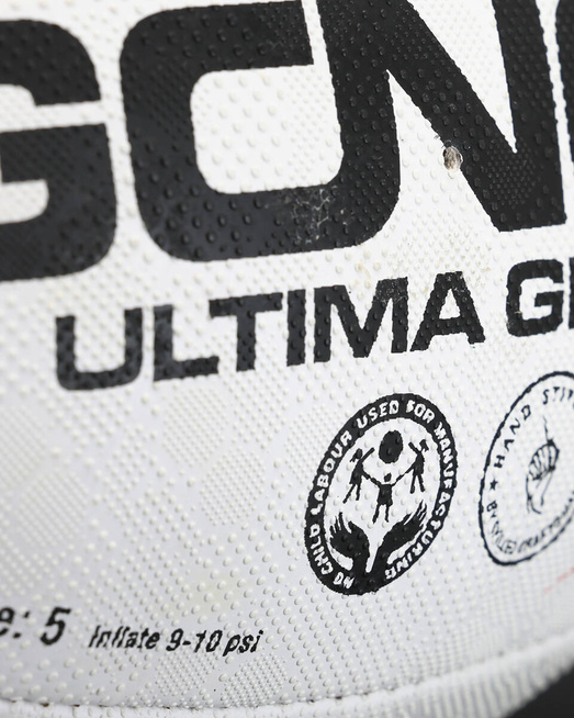 Gonga Rugby Ultima Stripes Red/Yellow size 4 Digi Grip