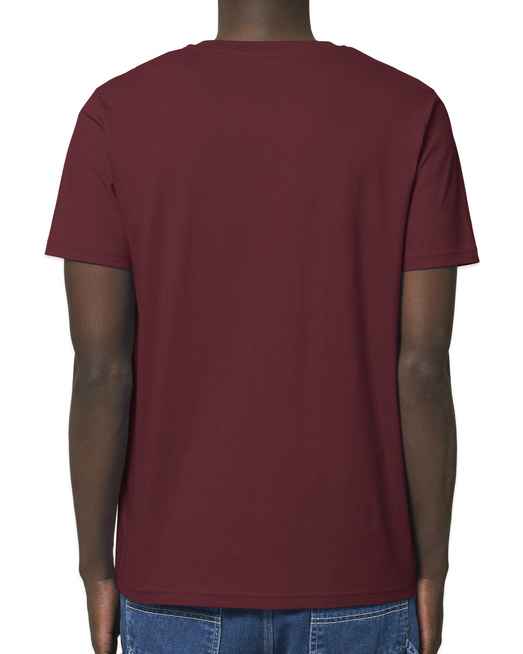 Gonga Unisex Rugby Circle Burgundy