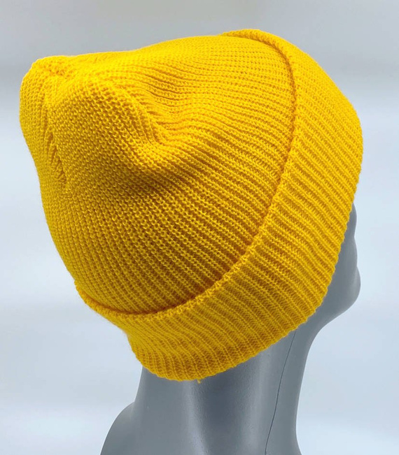 GONGA RIB BEANIE GOLDEN YELLOW box