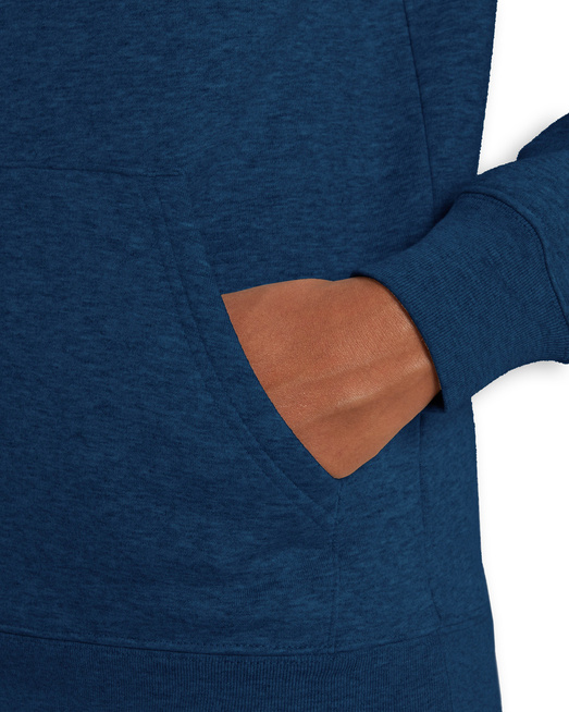 Bluza Gonga Hoodie Rugby Poland Black Heather Blue