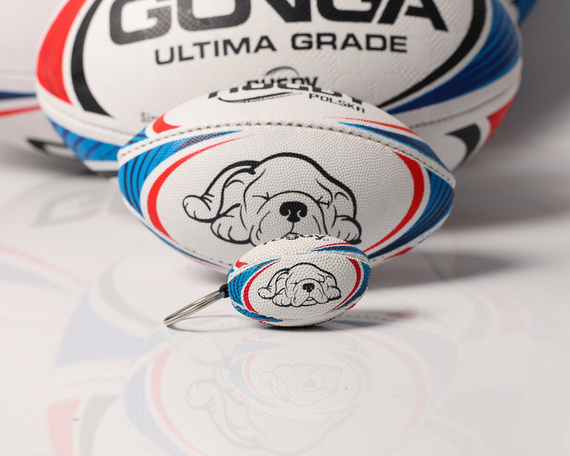 Gonga Keyring Neon Pink