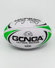 Gonga Rugby Ultima Stripes Green size 5 Digi Grip