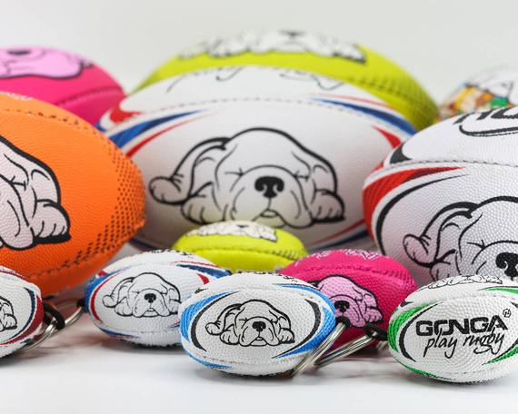 Gonga Keyring Neon Pink