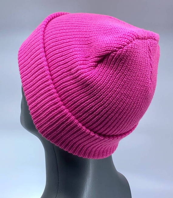 GONGA RIB BEANIE Fuchsia Black box