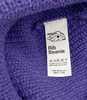 GONGA RIB BEANIE PURPLE white