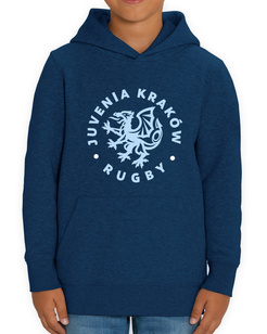 Bluza Gonga Kids Hoodie Juvenia Kraków Circle Black Heather Blue