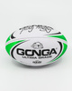 Gonga Rugby Ultima Stripes Green size 5 Digi Grip