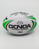 Gonga Rugby Ultima Stripes Green size 5 Digi Grip