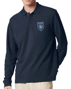 Polo Longsleeve Gonga Juvenia Rugby Kraków Navy