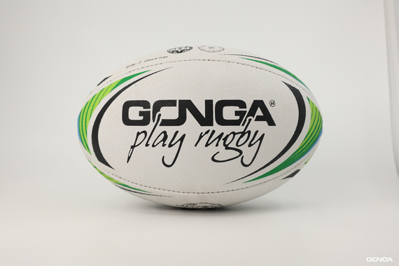 GONGA RUGBYTAG  - zestaw Blue/Green rozm 4