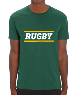 Gonga Unisex Rugby Line Bottle Green